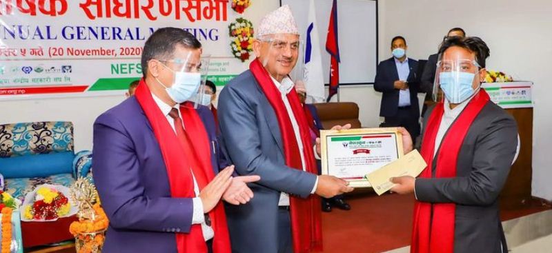 यो वर्षको नेफ्स्कून पत्रकारिता पुरस्कार काजी श्रेष्ठलाई