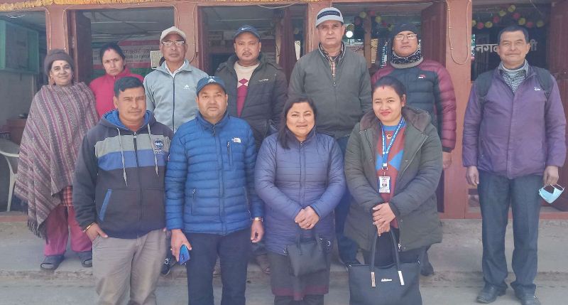 बचत संघद्धारा उत्तरी क्षेत्र थाहानगरका सहकारी अनुगमन