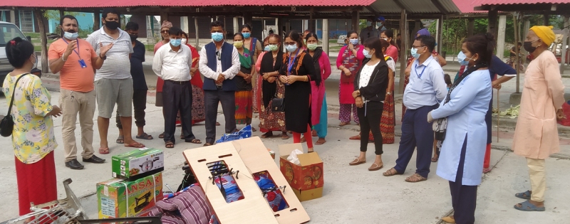 अग्नि पीडित सदस्यलाई पूर्व नेपाल सहकारीको सहयोग