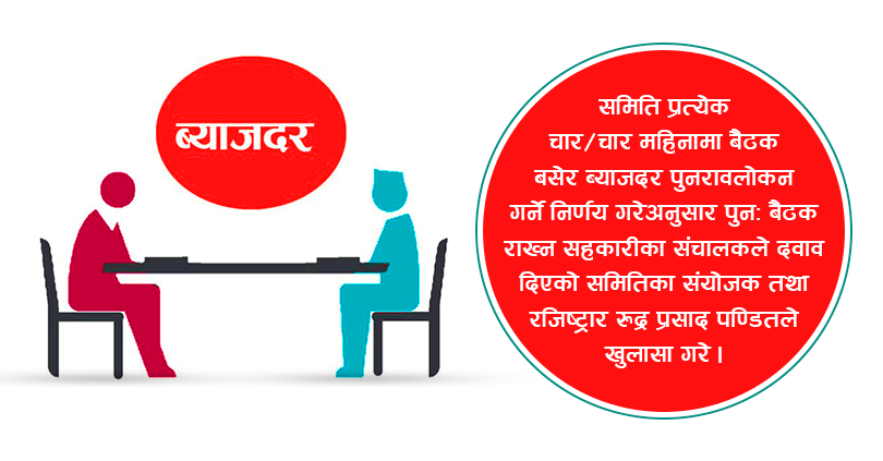 सन्दर्भ व्याजदर पुनरावलोकन गर्न दवाव 