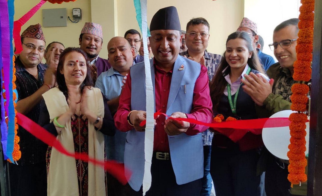 ललितपुर बचत संघको सेवा केन्द्र टौखेलमा