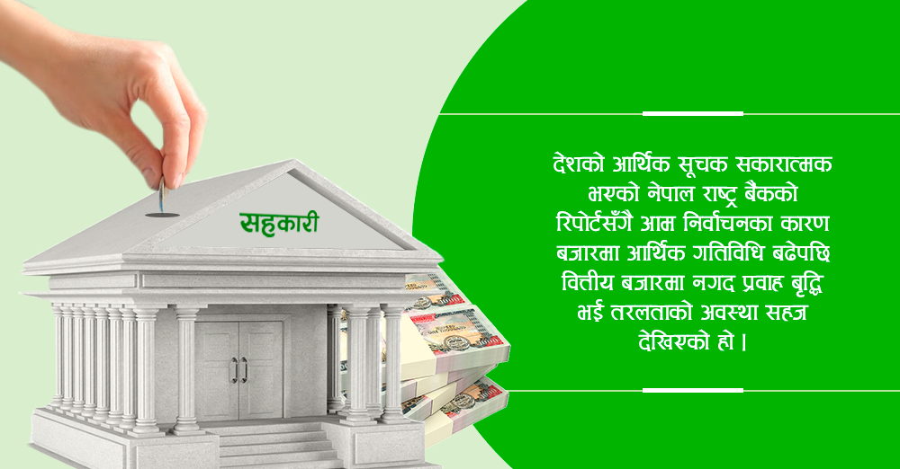 सहकारीमा पनि बढ्न थाल्यो निक्षेप, नेफ्स्कूनमा २४.१४ % तरलता 