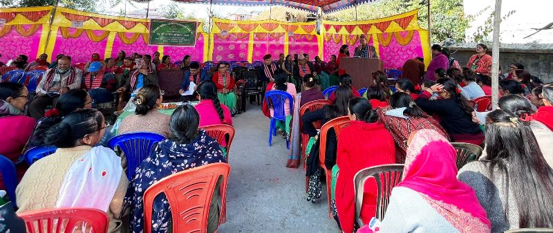 राजसति महिला सहकारीद्धार जेष्ठ सदस्यदेखि पतिसम्म सम्मान