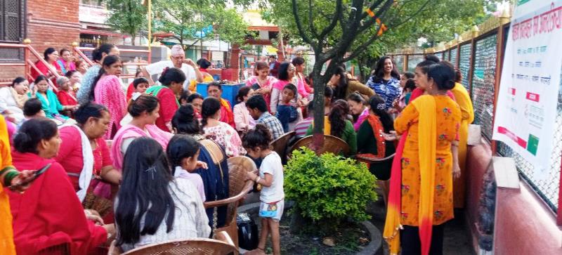 बाबियाखर्क सहकारीले सदस्यलाई लगाइदियो हातमा मेहन्दी 