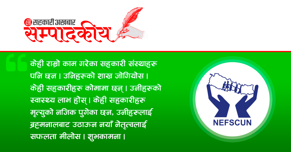 नेफ्स्कूनको नयाँ टिम नयाँ चुनौती र सहकारीकर्मीको अपेक्षा