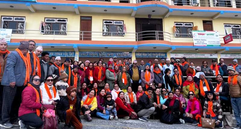 राष्ट्रसेवक सहकारीका सदस्यलाई धार्मिक तथा अवलोकन भ्रमण 