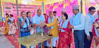 सगुन साकोसको महिला सदस्यको बिस्तारित भेला तथा तिज कार्यक्रम सम्पन्न