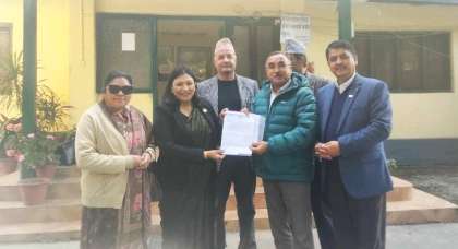 अध्यादेशका प्रतिकूल प्रावधान संशोधन गर्न दलका नेतालाई महासंघको ज्ञापन पत्र