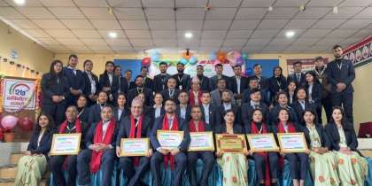 बुडोल सामुदायिक साकोसको बार्षिकोत्सवमा सदस्यलाई सम्मान