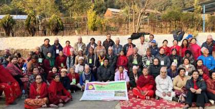 सामूहिक साकोसका जेष्ठ सदस्यलाई तीर्थ भ्रमण