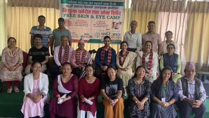 पारिजात सहकारीको स्थापना दिवसमा निःशुल्क स्वास्थ्य शिविर 