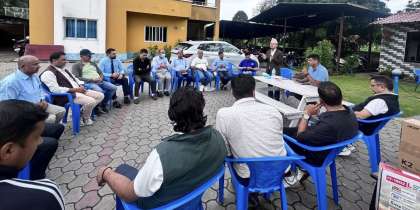 प्रहरी कार्यालय पुनस्र्थापनामा कोअपरेटिभ म्यानेजर्स क्लब कास्कीको सहयोग